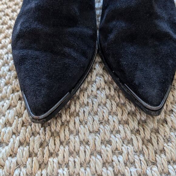 ACNE STUDIOS Jensen Suede Ankle Boots, black, size EUR 37/US 7 - Picture 7 of 11
